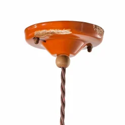 Ferroluce Pendelleuchten Vintage-Vintage Hängelampe aus Keramik Cameron im Retro Style