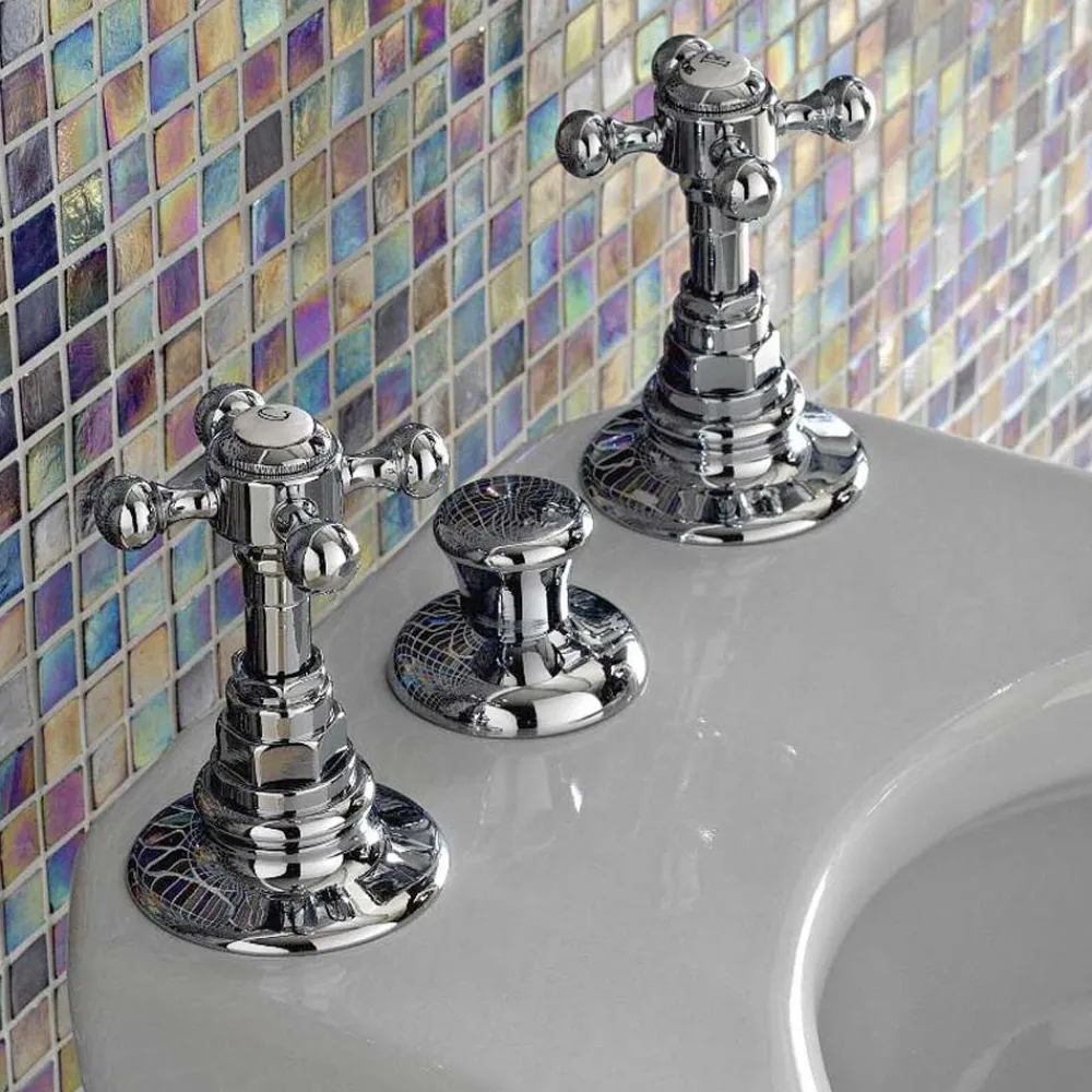 Viadurini Bathroom Bidetarmaturen-Vintage Messing Design Bidet Wasserhahn mit interner Lieferung - Elisea