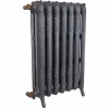 Viadurini Radiators Heizkörper-Vintage Radiator 7 Dekorierte Elemente aus Gusseisen vom Boden bis 1062 W - Barock