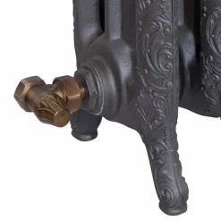 Viadurini Radiators Heizkörper-Vintage Radiator 7 Dekorierte Elemente aus Gusseisen vom Boden bis 1062 W - Barock