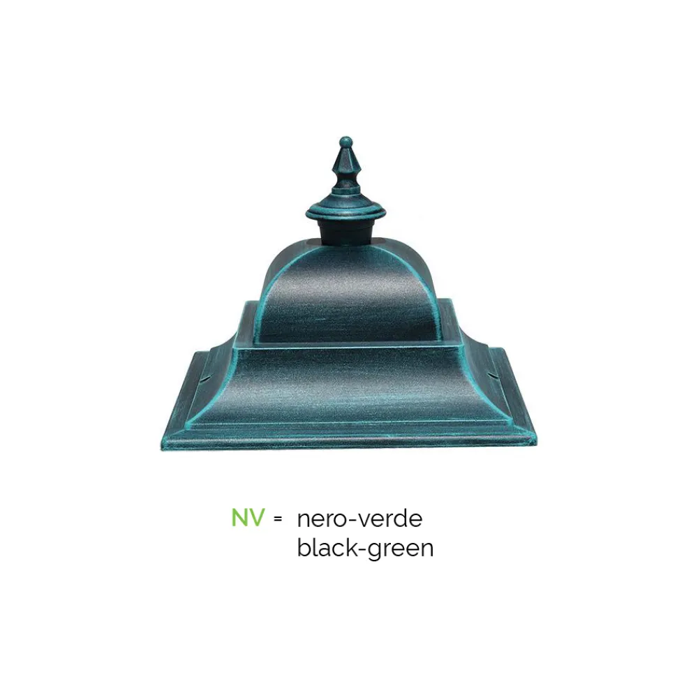 Viadurini Lighting Gartenlampion-Vintage Steh-Gartenlampe aus Aluminium, hergestellt in Italien – Bonaria