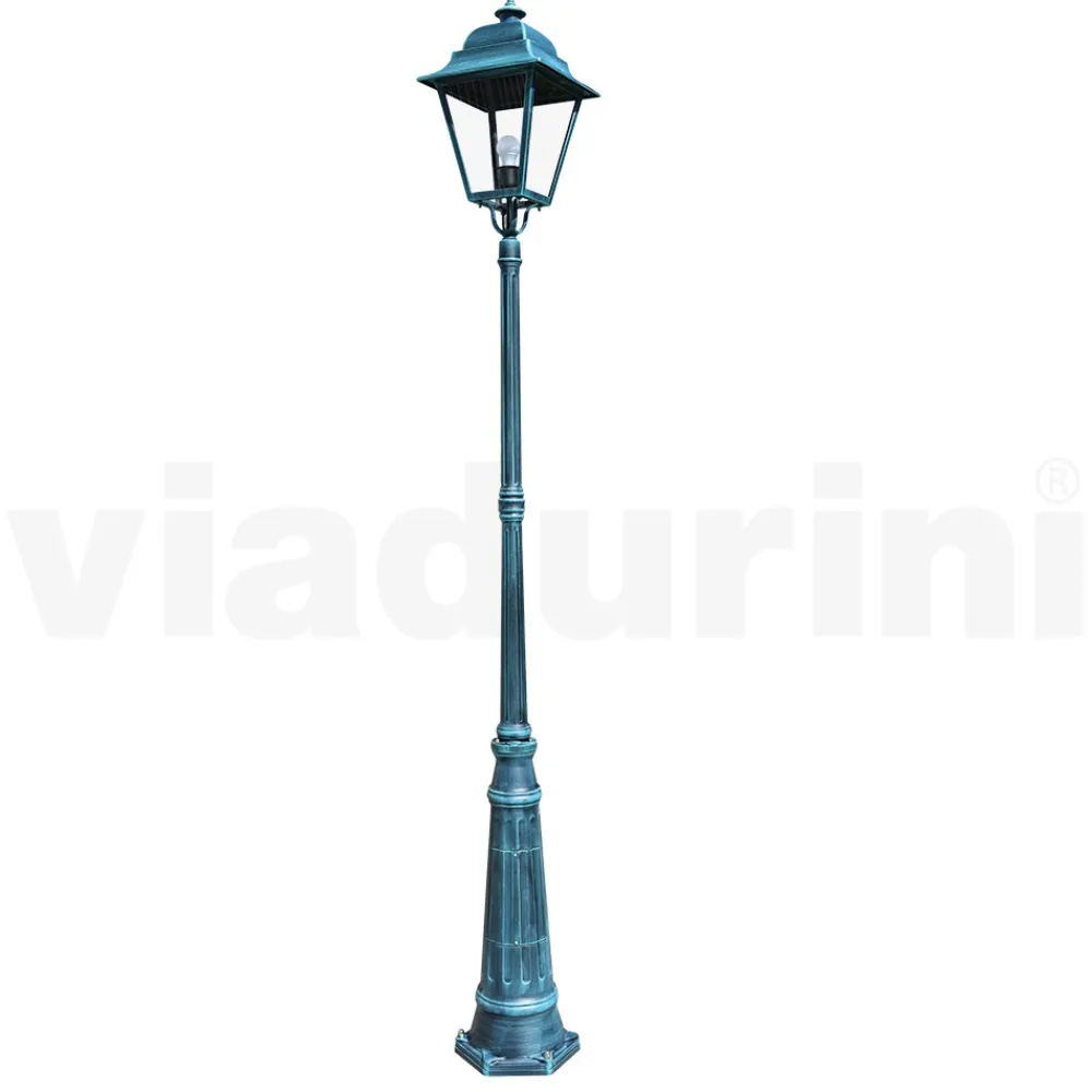 Viadurini Lighting Gartenlampion-Vintage-Außenlampe aus Aluminium, hergestellt in Italien – Bonaria