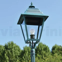 Viadurini Lighting Gartenlampion-Vintage-Außenlampe aus Aluminium, hergestellt in Italien – Bonaria