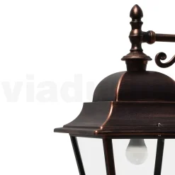 Viadurini Lighting Garten-Wandlampen-Vintage-Außenlampe aus Aluminium und Glas, hergestellt in Italien – Bonaria