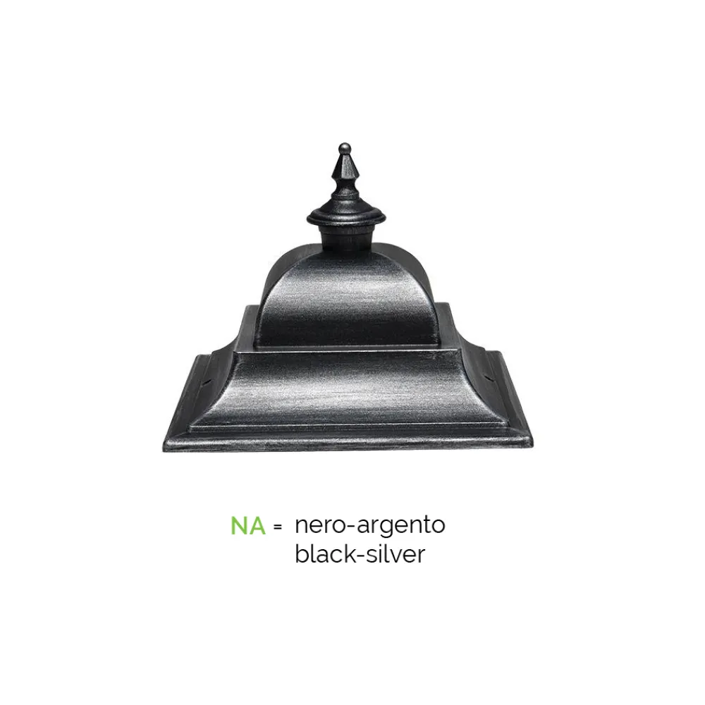 Viadurini Lighting Garten-Wandlampen-Vintage-Außenlampe aus Aluminium und Glas, hergestellt in Italien – Bonaria