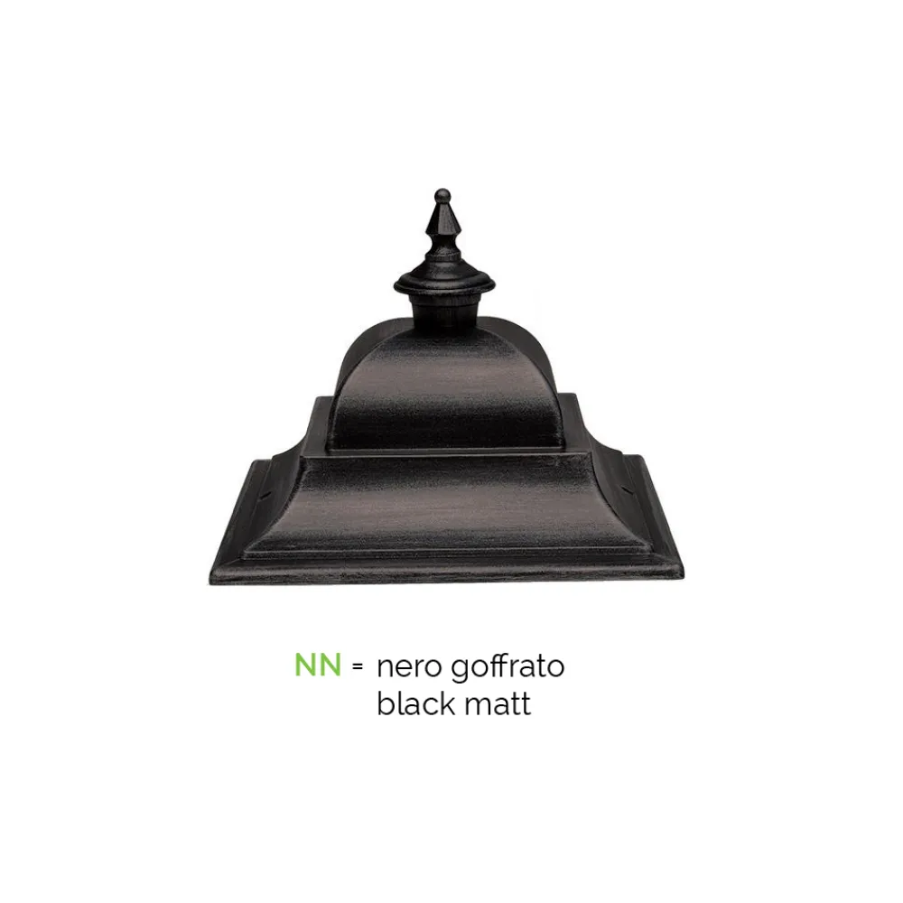 Viadurini Lighting Garten-Wandlampen-Vintage-Außenlampe aus Aluminium und Glas, hergestellt in Italien – Bonaria