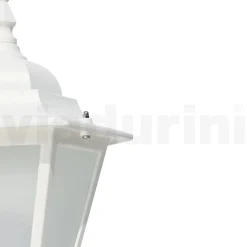 Viadurini Lighting Gartenlampion-Vintage-Außenlampe aus weißem Aluminium, hergestellt in Italien – Terella