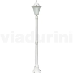 Viadurini Lighting Gartenlampion-Vintage-Außenlampe aus weißem Aluminium, hergestellt in Italien – Terella