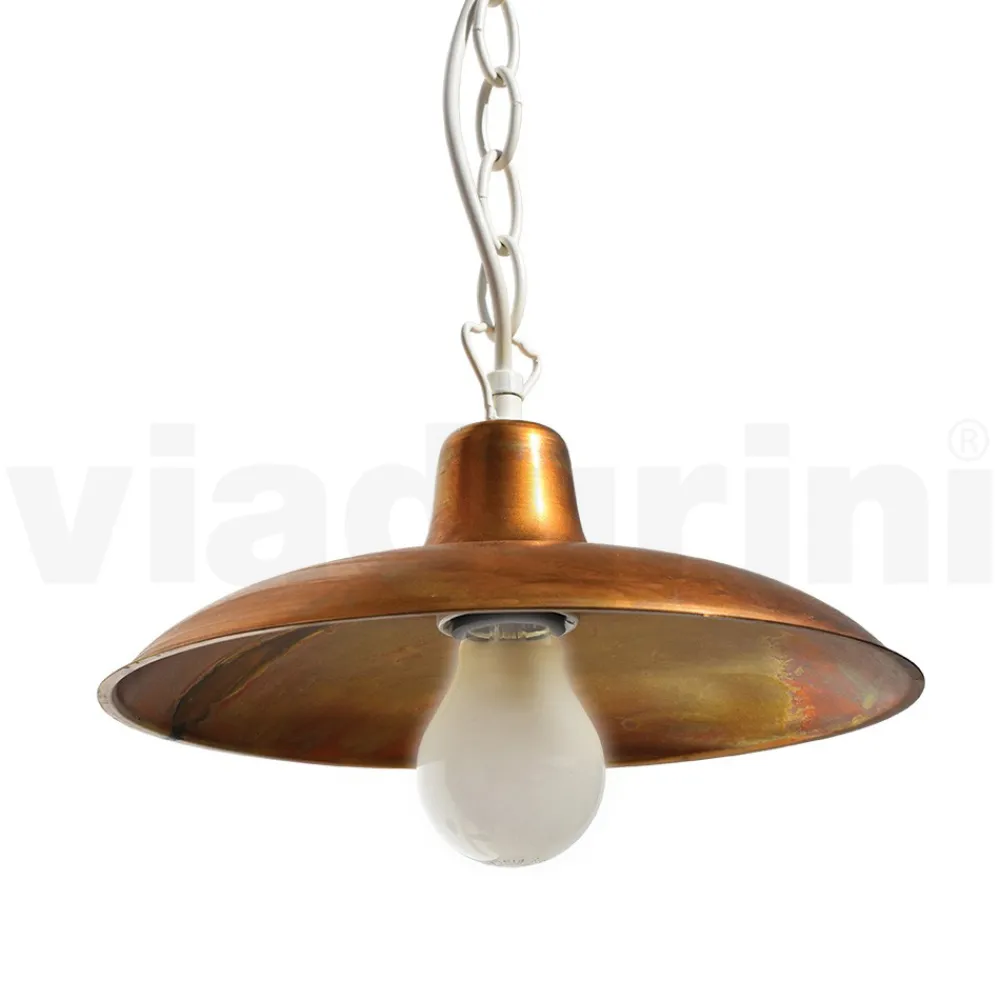 Viadurini Lighting Gartenlaternen-Vintage-Außenlaterne aus Aluminium und Messing, hergestellt in Italien – Adela