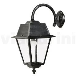 Viadurini Lighting Garten-Wandlampen-Vintage-Außenwandleuchte aus Aluminium, hergestellt in Italien – Doroty