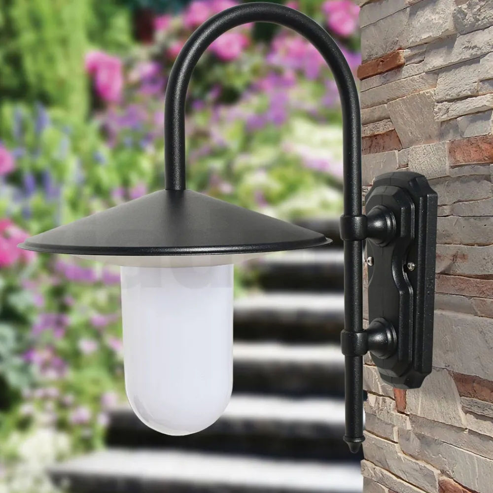 Viadurini Lighting Garten-Wandlampen-Vintage-Außenwandleuchte aus anthrazitfarbenem Aluminium, hergestellt in Italien – Belen