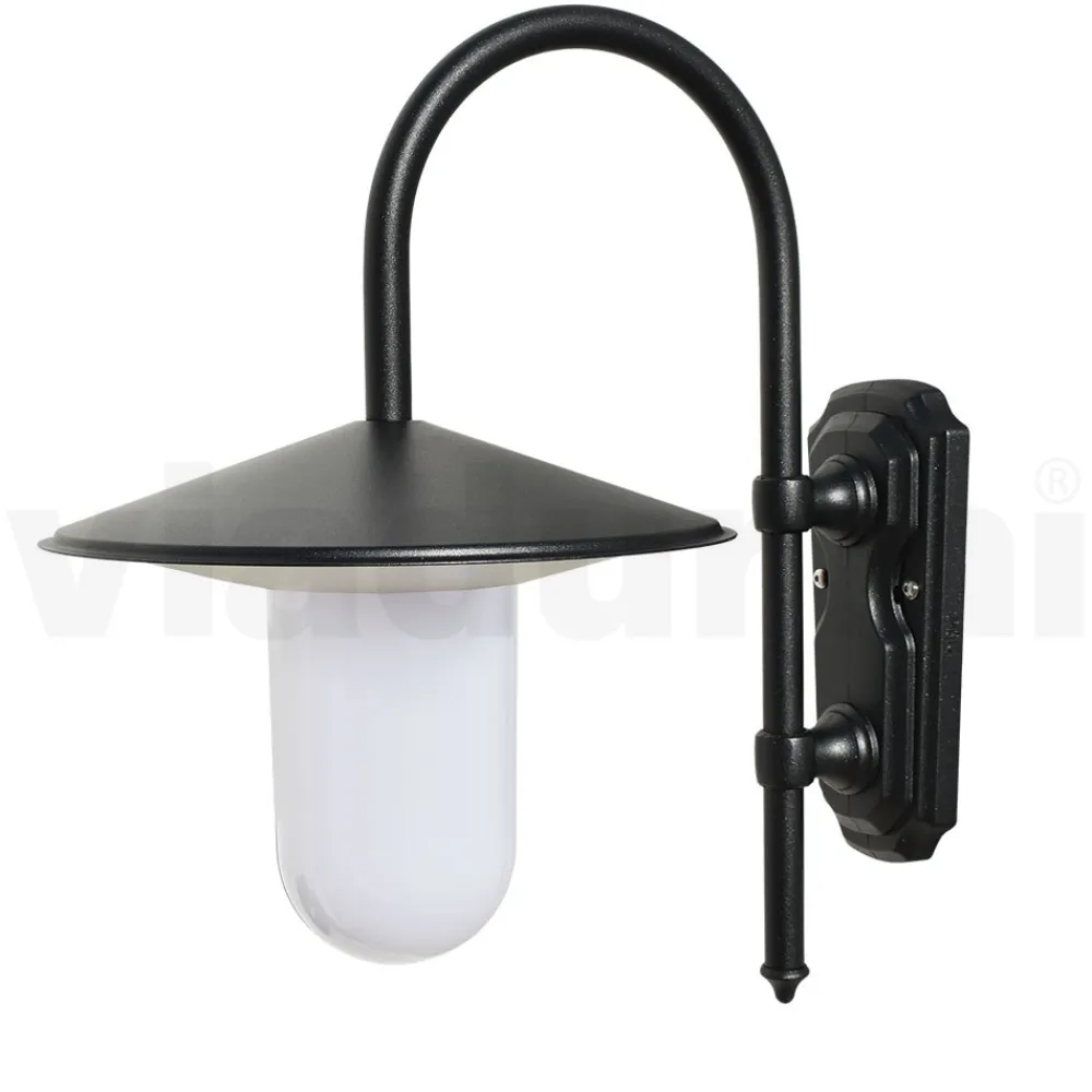 Viadurini Lighting Garten-Wandlampen-Vintage-Außenwandleuchte aus anthrazitfarbenem Aluminium, hergestellt in Italien – Belen