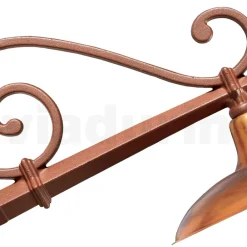 Viadurini Lighting Garten-Wandlampen-Vintage-Außenwandleuchte aus Aluminium und Messing, hergestellt in Italien – Adela