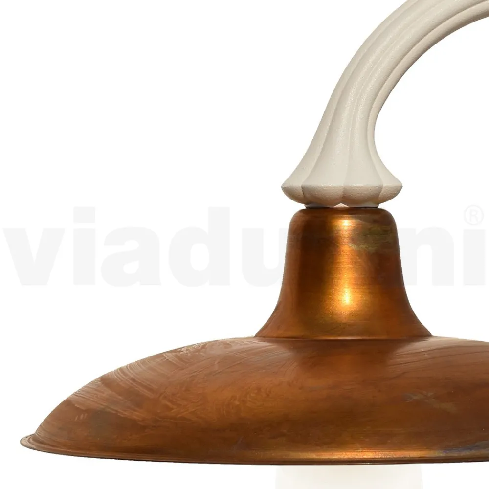 Viadurini Lighting Garten-Wandlampen-Vintage-Außenwandleuchte aus Aluminium, hergestellt in Italien – Adela