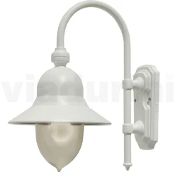 Viadurini Lighting Garten-Wandlampen-Vintage-Außenwandleuchte aus Aluminium, hergestellt in Italien – Cassandra