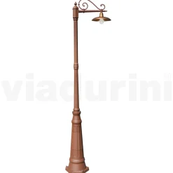 Viadurini Lighting Gartenlampion-Vintage-Gartenlampe aus Aluminium und Messing, hergestellt in Italien – Adela