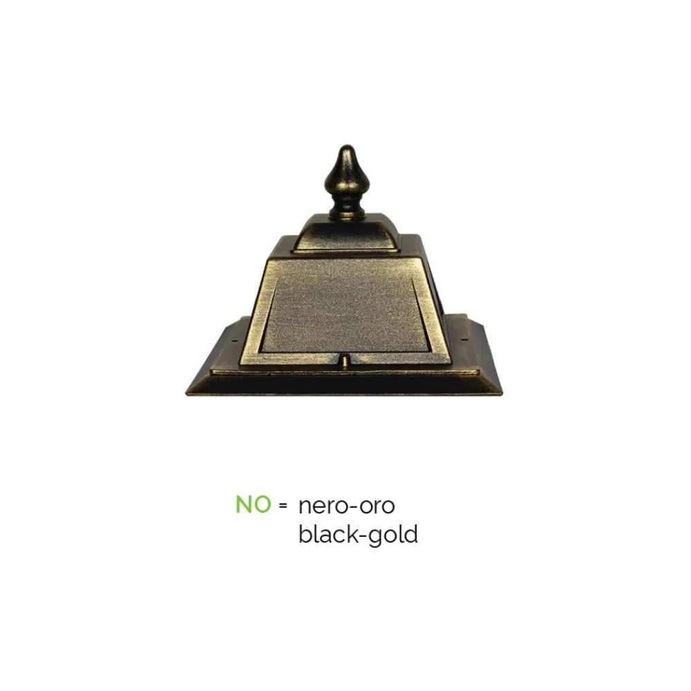 Viadurini Lighting Gartenlampion-Vintage-Stehlampe für den Außenbereich aus Aluminium, hergestellt in Italien – Doroty