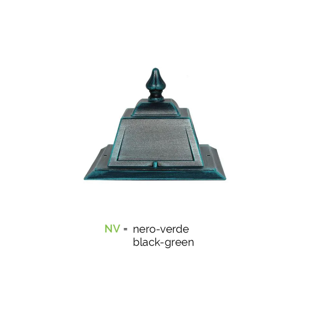 Viadurini Lighting Gartenlampion-Vintage-Stehlampe für den Außenbereich aus Aluminium, hergestellt in Italien – Doroty