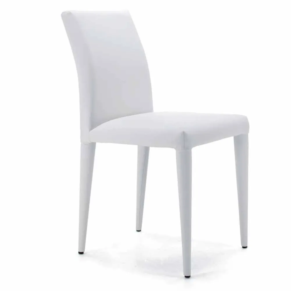 Viadurini Living Moderne Stühle-Vollgepolsterter Wohnstuhl, hergestellt in Italien – Marziana