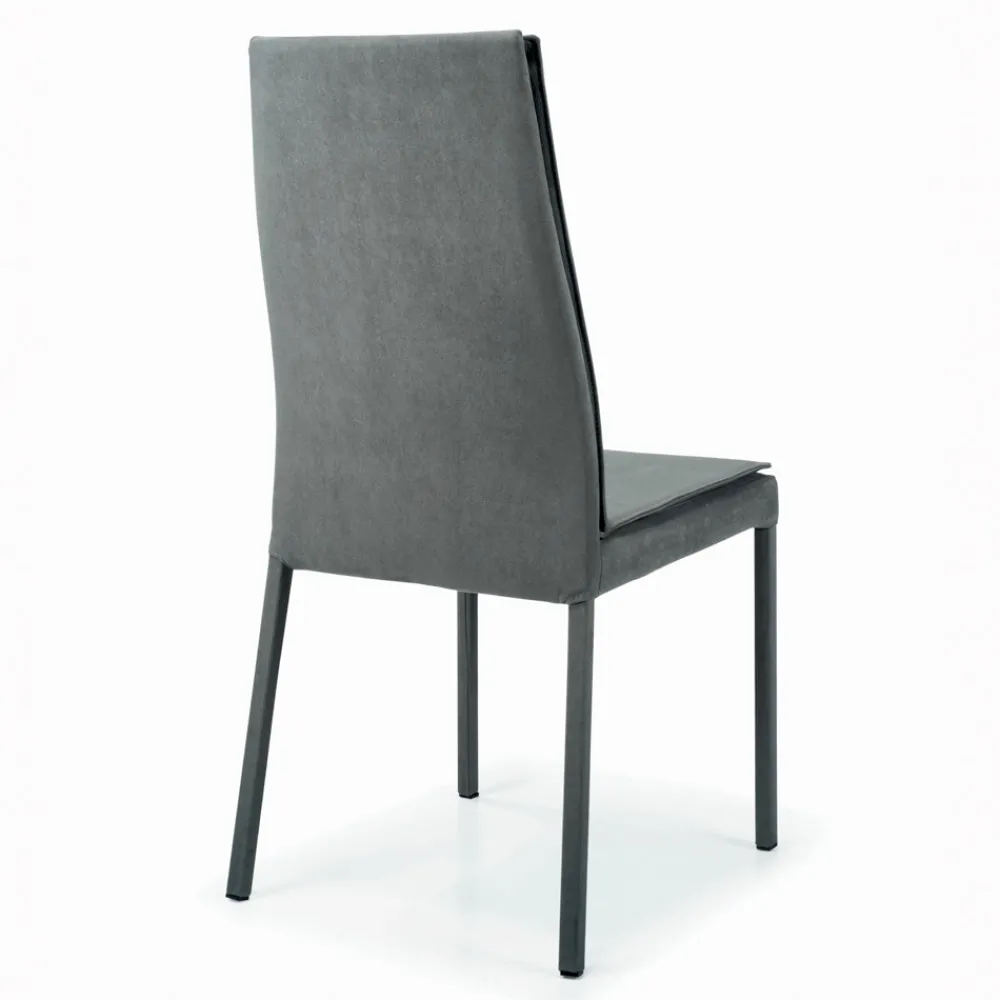 Viadurini Living Design Stühle-Vollgepolsterter Wohnzimmerstuhl, hergestellt in Italien – Aosta