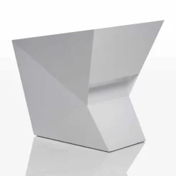 Vondom Sessel Kunststoff-Faz weiß lackierter Outdoor-Sessel, modernes Design