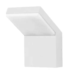 Viadurini Lighting Garten-Wandlampen-18W LED Flutlicht Außenwandleuchte aus weißem oder schwarzem Aluminium - Nerea