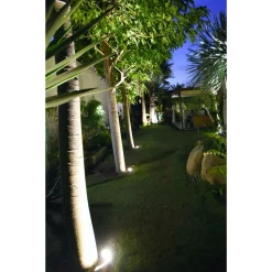 Viadurini Lighting Design Beleuchtung-9W LED-Außenstrahler in mattschwarzem Aluminium-Finish - Tudor
