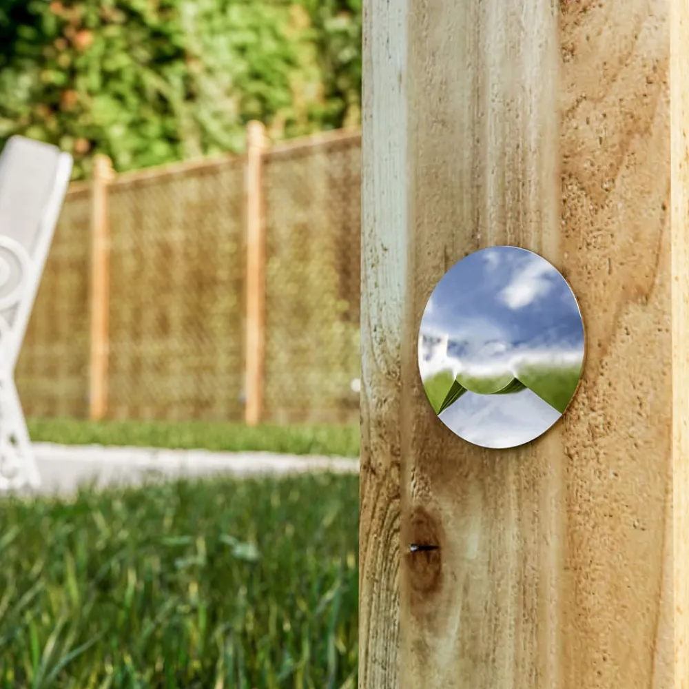 Viadurini Lighting Gartenlampion-2W Runder LED-Strahler für den Außenbereich aus Edelstahl, 4 Stück - Mayor