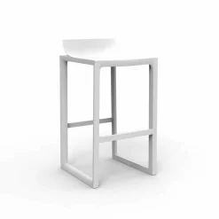 Vondom Outdoor Hocker-Wallstreet Outdoor Hocker von aus Polypropylen mit Glasfaser, 2 Stücke