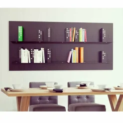 Mabele Moderne Design Bücherregale-Wand Bücherschrank vom Design Maße 186x86 , modell Skyline, handgefertigt