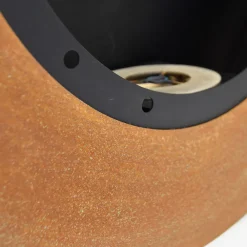 Viadurini Fire Design Wandkamine Bioethanol-Wand Bioethanol Kamin in ovalem Design lackierter Stahl - Guiscard