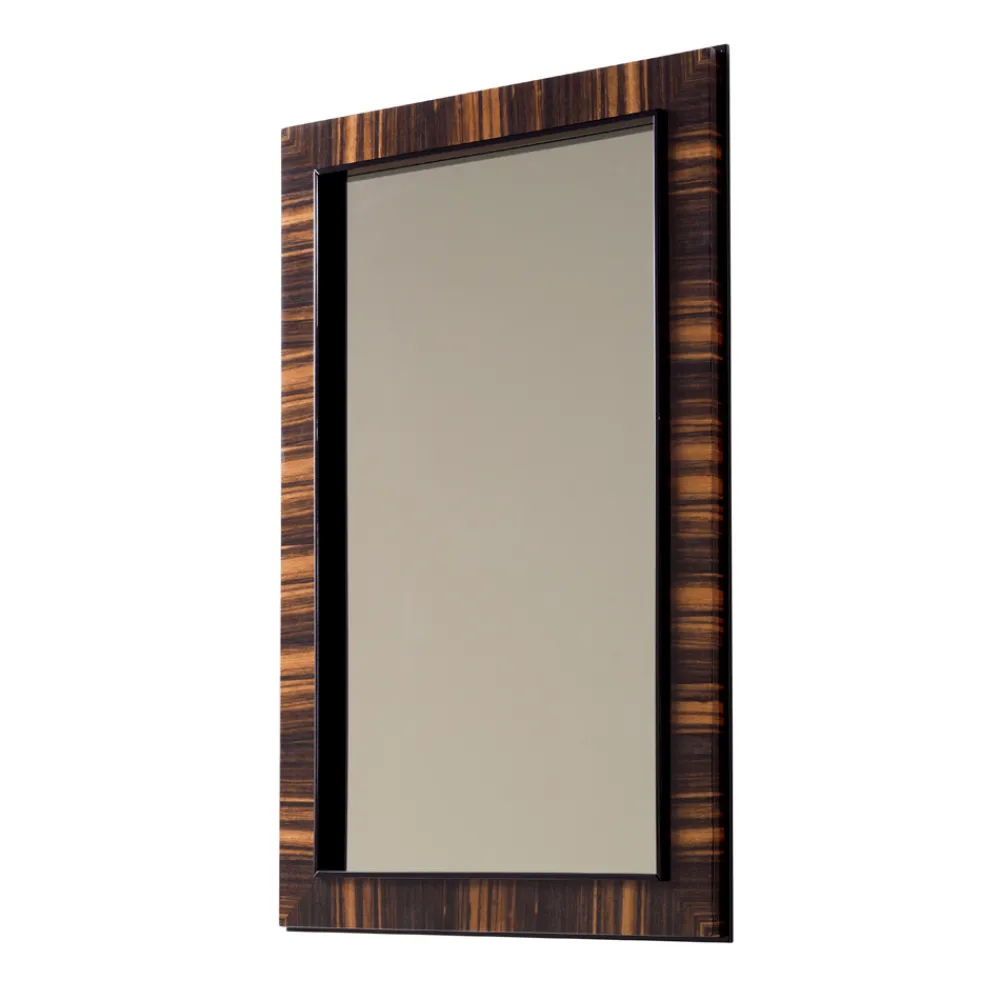 Grilli Standspiegel|Wandspiegel-Wand- Bodenspiegel aus Ebenholz Zarafa in Italien hergestellt