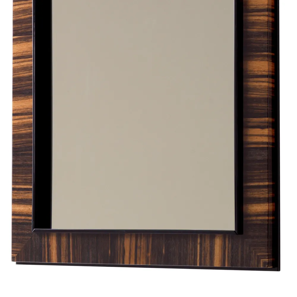 Grilli Standspiegel|Wandspiegel-Wand- Bodenspiegel aus Ebenholz Zarafa in Italien hergestellt