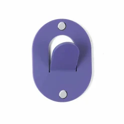 Viadurini Decor Wandgarderobe-Wand Kleiderbügel aus farbigem Plexiglas 5 Stück Clip Design - Freddie