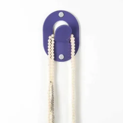 Viadurini Decor Wandgarderobe-Wand Kleiderbügel aus farbigem Plexiglas 5 Stück Clip Design - Freddie