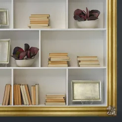 Viadurini Living Tv-Möbel-Wand-Bücherregal aus Gelotonholz hergestellt in Italien Giulio