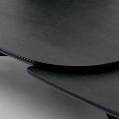 Viadurini Living Tisch Höhenverstellbar-Wandelbarer ausziehbarer Couchtisch aus Metall und Keramik - Gioacco