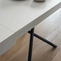 Viadurini Living Tisch Höhenverstellbar-Wandelbarer Couchtisch aus Holz und Metall, Made in Italy - Sanrocco