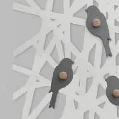 Viadurini Decor Wandgarderobe-Wandgarderobe aus farbigem Holz mit modernem Design - Alberuccell