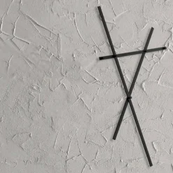 Viadurini Living Wandgarderobe-Wandgarderobe aus lackiertem Metall mit 5 Stiften Made in Italy - Olmium