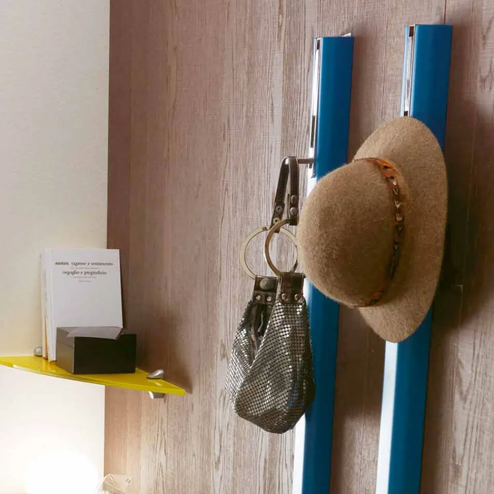 Viadurini Living Wandgarderobe-Wandgarderobe in hochwertigem lackiertem Mdf Made in Italy - Mercurio