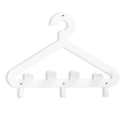 Viadurini Decor Wandgarderobe-Wandgarderobe Kleiderbügel aus recycelbarem Plexiglas 2 Stück - Tirreno