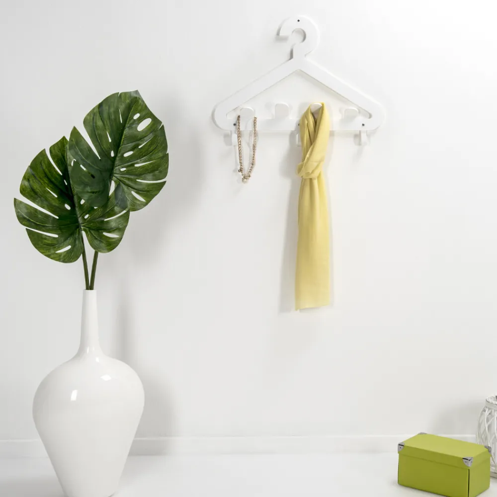 Viadurini Decor Wandgarderobe-Wandgarderobe Kleiderbügel aus recycelbarem Plexiglas 2 Stück - Tirreno