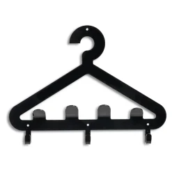 Viadurini Decor Wandgarderobe-Wandgarderobe Kleiderbügel aus recycelbarem Plexiglas 2 Stück - Tirreno