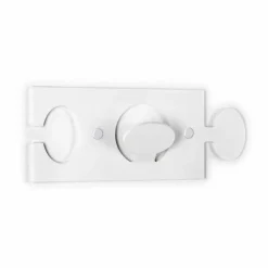 Viadurini Decor Wandgarderobe-Wandhalterungen aus farbigem Plexiglas Modernes Design 4 Stück - Fratack