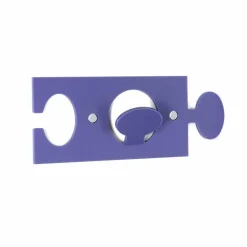 Viadurini Decor Wandgarderobe-Wandhalterungen aus farbigem Plexiglas Modernes Design 4 Stück - Fratack