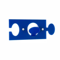 Viadurini Decor Wandgarderobe-Wandhalterungen aus farbigem Plexiglas Modernes Design 4 Stück - Fratack