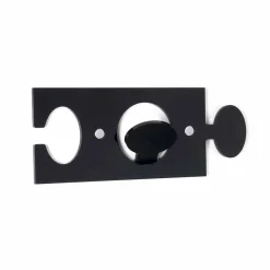 Viadurini Decor Wandgarderobe-Wandhalterungen aus farbigem Plexiglas Modernes Design 4 Stück - Fratack