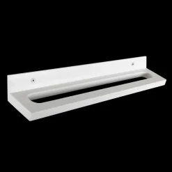 Viadurini Bathroom Badetuchhalter-Wand-Handtuchhalter aus weißem Corian, freiliegende Schrauben im italienischen Design - Elono