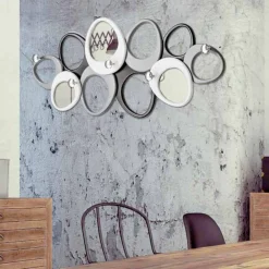 Viadurini Decor Wandgarderobe-Wand-Kleiderständer in modernem Design Molecole